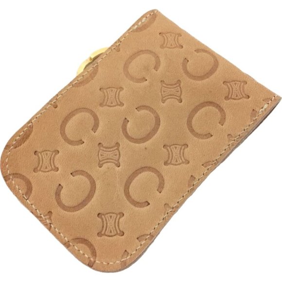 671131S Celine Case C Macadam Brown Leather - Picture 2 of 9